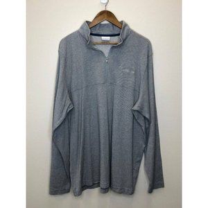Columbia Men's Sportswear 1/4 Zipped Shirt Gray XL